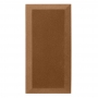 Купить velvet acoustic panel made of acoustic foam ecosound velvet brown 50x25cm 50mm  по низкой цене