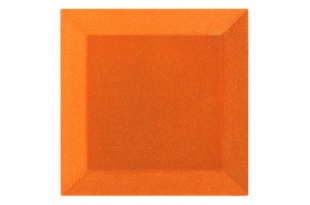 Flocked Acoustic Panel Orange