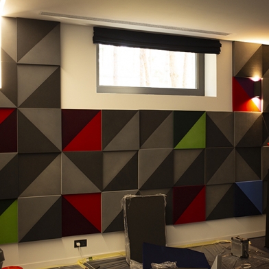 Купить triangle acoustic plate ecosound gray 500x500x30mm color grey по низкой цене