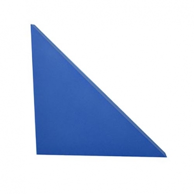 Купить acoustic plate triangle ecosound acqua 500x500x30mm color blue по низкой цене