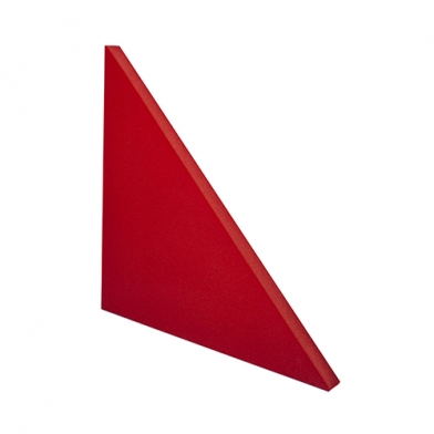 Купить triangle acoustic plate ecosound red 500x500x30mm  по низкой цене