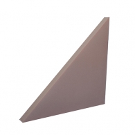 Triangle Acoustic Plate Ecosound Rose 500x500x30mm color pink