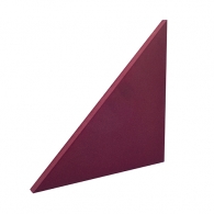 Acoustic plate triangle Ecosound Lilac 500x500x30mm 