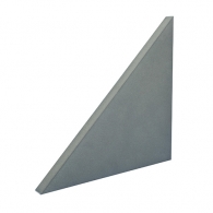 Triangle Acoustic Plate Ecosound Gray 500x500x30mm color grey