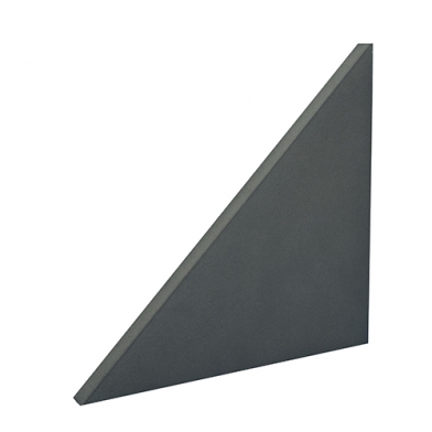 Купить triangle acoustic plate ecosound gray 500x500x30mm color grey по низкой цене