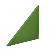 Acoustic plate triangle Ecosound Pistacho 500x500x30mm color green