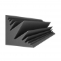 Купить bass trap ecosound saw angled length 1m width 25cm color graphite black по низкой цене