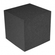 Bass trap Ecosound CUBE corner 16x16x16 cm Graphite black