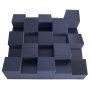 Купить acoustic diffuser-diffuser ecosound ecodiff foam black 150mm, 50x50 cm   по низкой цене