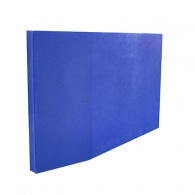 Acoustic plate Ecosound Doblorectang Acqua 800x500x80mm color blue