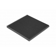 Acoustic foam panel Ecosound VOLNA M 40mm, 50x50cm graphite black