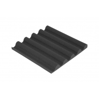 Acoustic foam panel Ecosound VOLNA-L 50mm, 50x50cm graphite black