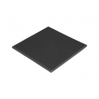 Acoustic foam panel Ecosound PYRAMID S 30mm, 50x50cm graphite black