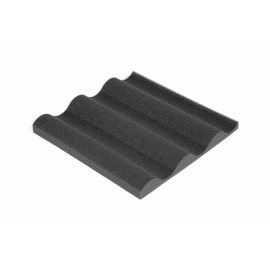 Acoustic foam panel Ecosound VOLNA XL 50mm, 50x50cm graphite black