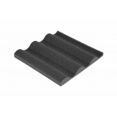 Acoustic foam panel Ecosound VOLNA XL 50mm, 50x50cm graphite black