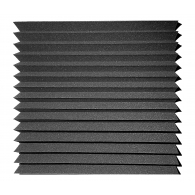 Ecosound Acoustic Foam Panel Saw 100mm 0.6mx0.6m Graphite Black