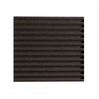 Купить acoustic foam panel ecosound volna-s 30 mm, 50x50cm graphite black по низкой цене