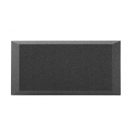 Acoustic foam panel Ecosound Brick 50mm, 25x50cm graphite black