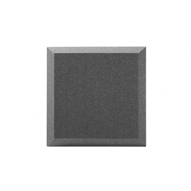 Купить acoustic foam panel ecosound quadro 50mm, 50x50cm graphite black по низкой цене