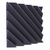 Acoustic panel Ecosound Acoustic Wave 70mm, 50x50cm graphite black