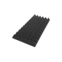 Купить acoustic foam panel ecosound pyramid xl 120mm 1.2mx0.6m graphite black по низкой цене