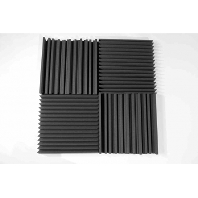 Купить ecosound manhattan mini acoustic foam panel 100mm 50x50cm graphite black по низкой цене