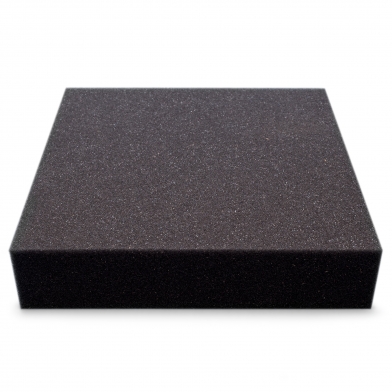 Купить acoustic foam panel ecosound pattern black 60mm, 60x60cm  по низкой цене