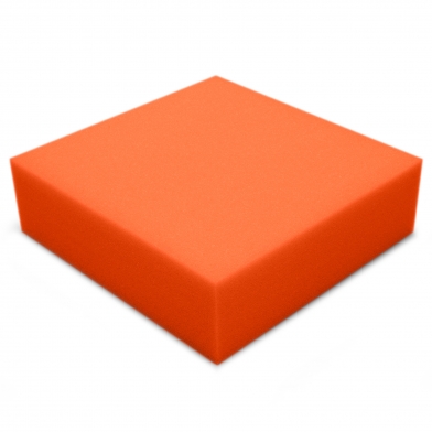 Купить acoustic foam panel ecosound pattern orange 60mm, 60x60cm  по низкой цене