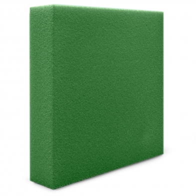 Купить acoustic foam panel ecosound pattern green 60mm, 60x60cm  по низкой цене