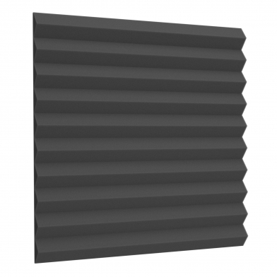 Купить acoustic foam ecosound saw 25mm 50x50cm black graphite по низкой цене