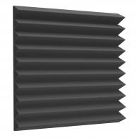 Acoustic foam Ecosound Saw 70mm 50x50cm black graphite