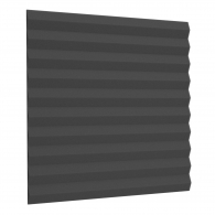 Acoustic foam Ecosound Saw 15mm 50x50cm black graphite