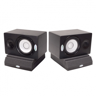 Купить stands for acoustic monitors ecosound acoustic stand xl(2 pcs) 70 mm 30x21 cm color graphite black по низкой цене