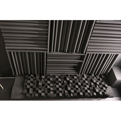 Купить acoustic diffuser-diffuser ecosound ecodiff foam black 150mm, 50x50 cm   по низкой цене