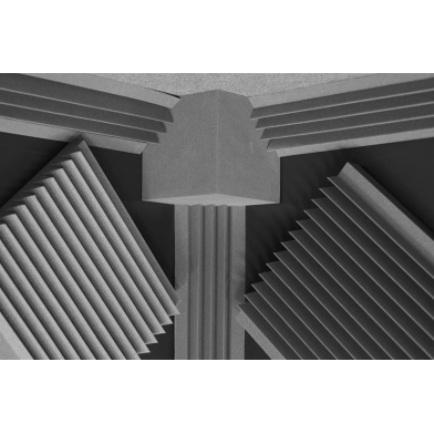 Купить ecosound manhattan mini acoustic foam panel 50mm 50x50cm graphite black по низкой цене