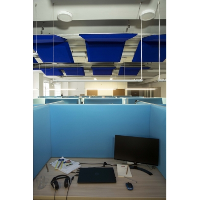 Купить acoustic screen for office tables of call centers desktop ecosound table 1000x400 по низкой цене