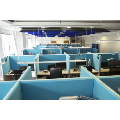 Купить acoustic screen for office tables of call centers desktop ecosound table 1000x400 по низкой цене