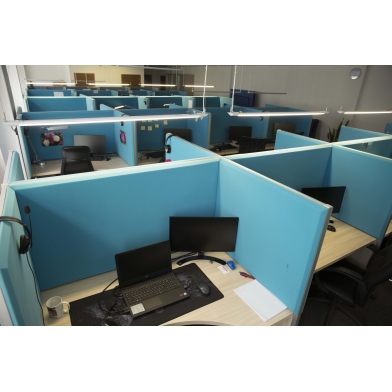 Купить acoustic screen for office tables of call centers desktop ecosound table 1000x400 по низкой цене