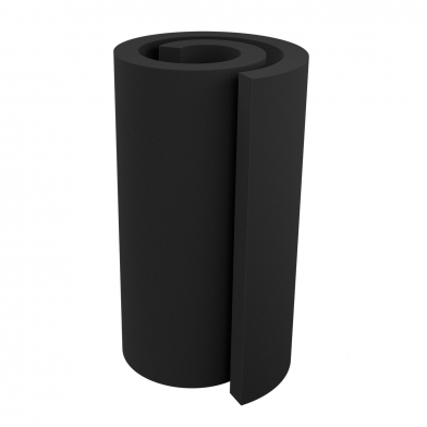 Купить acoustic foam ecosound smooth 2x1m 70mm black graphite по низкой цене