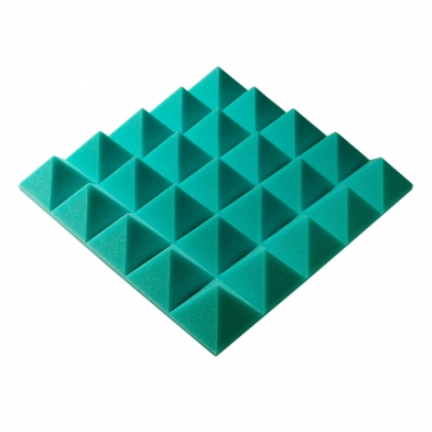 Acoustic foam panel Ecosound Pyramid Gain Green 70 mm 45x45cm 