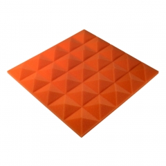 Acoustic foam panel Ecosound Pyramid Gain Orange 30 mm 45x45cm 