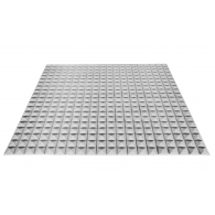 Acoustic foam Ecosound pyramid 20mm 1mx1m Color grey