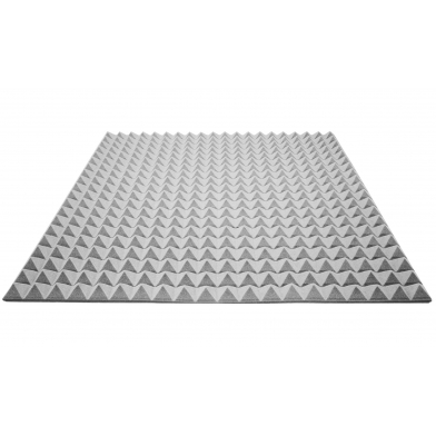 Купить acoustic foam ecosound pyramid 25mm 1mx1m color grey по низкой цене