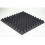 Купить acoustic foam rubber ecosound pyramid 120mm 1mx1m color black graphite по низкой цене