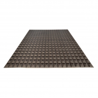 Acoustic foam Ecosound pyramid 15mm 1m x 1m Graphite black