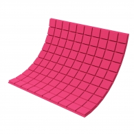 Acoustic foam panel Ecosound Tetras Color 30 mm thick, size 100x100 cm, pink