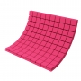 Купить acoustic foam panel ecosound tetras color 70 mm thick, size 100x100 cm, pink по низкой цене