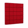 Купить ecosound tetras bordo non-combustible acoustic foam panel 50x50 cm, 30 mm, bordeaux color по низкой цене