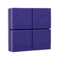 Ecosound Tetras Purple fireproof acoustic foam panel 20x20 cm, 30 mm,