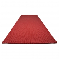 Acoustic foam non-flammable Ecosound cellular Wave 20mm 2mx1m burgundy